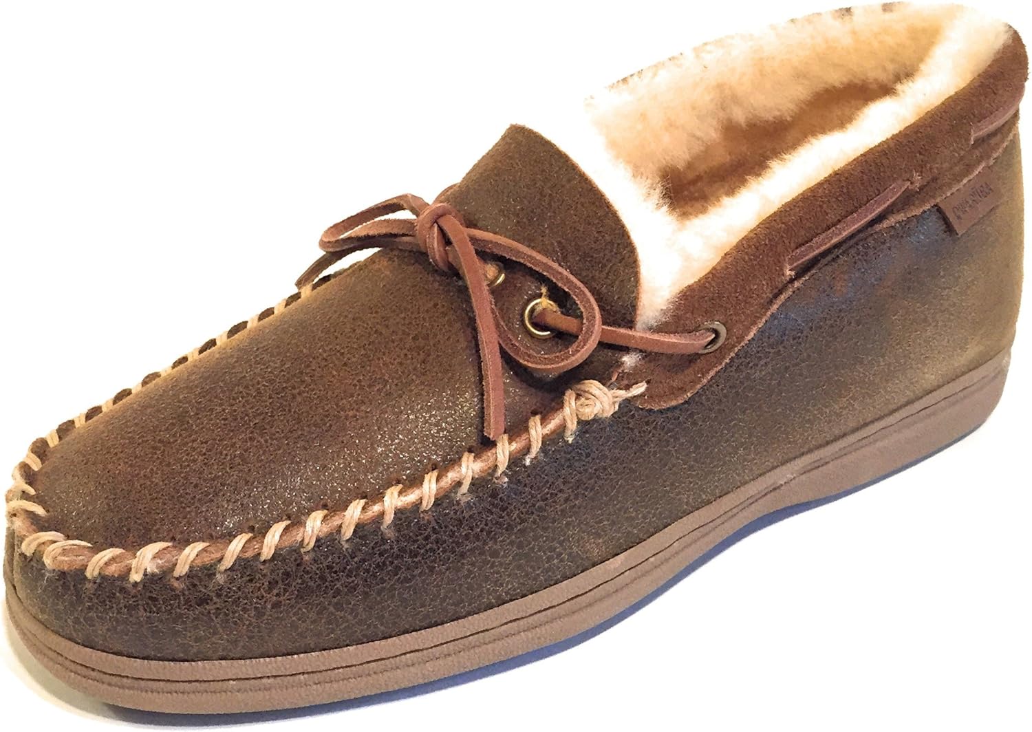 High Back Moc - Chestnut Napa with Brown Tipped Sheepskin Qwaruba, коричневый
High Back Moc - Chestnut Napa with Brown Tipped Sheepskin Qwaruba, коричневый