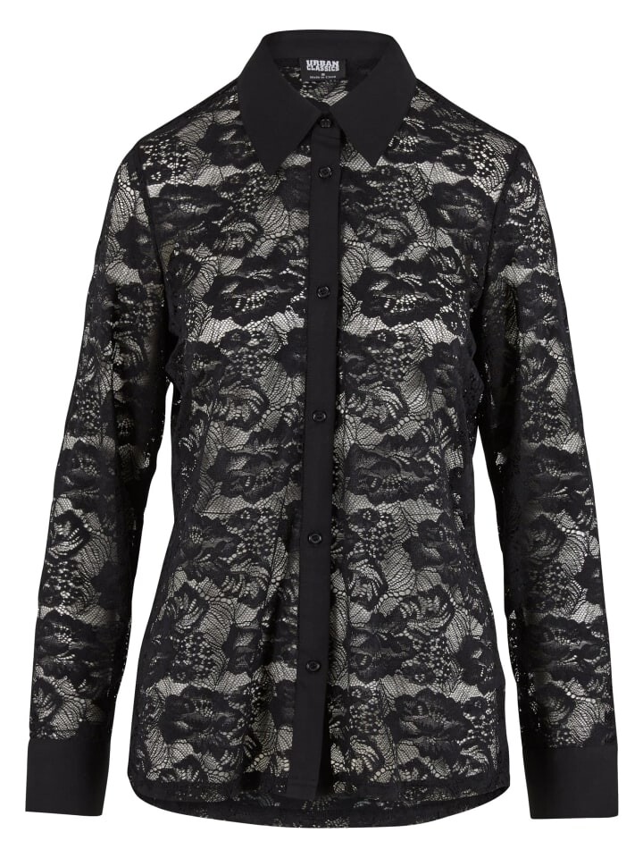 Блуза Urban Classics Blusen, черный
Блуза Urban Classics Blusen, черный