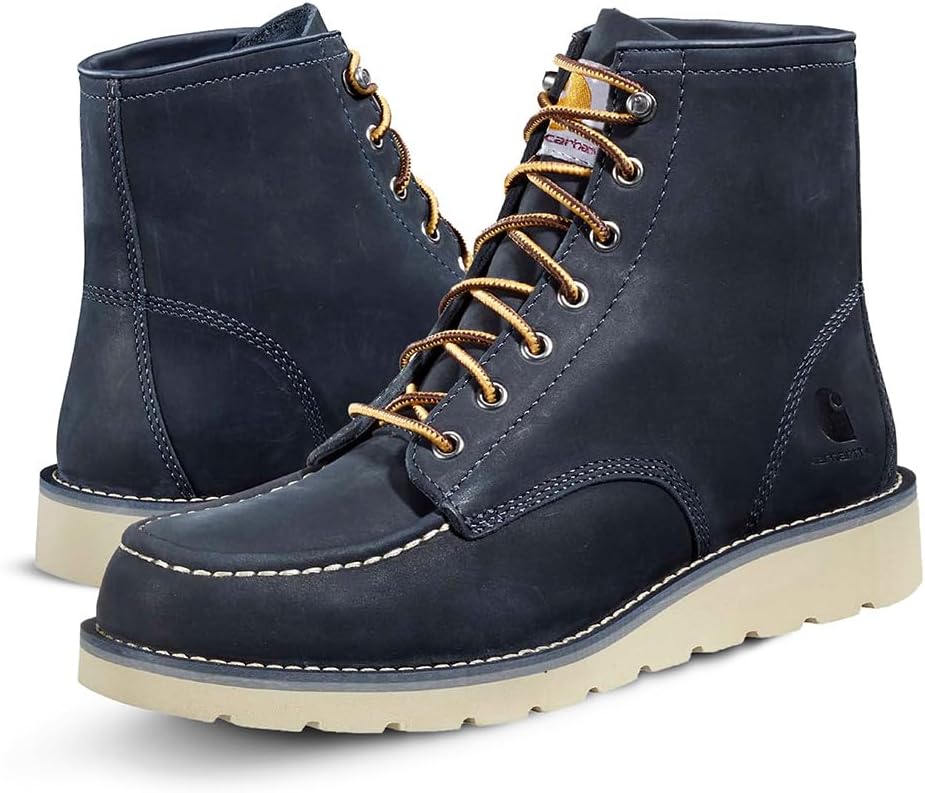 Ботинки Carhartt унисекс-взрослые мужские 6-дюймовые с мок-носком на танкетке, Navy
Ботинки Carhartt унисекс-взрослые мужские 6-дюймовые с мок-носком на танкетке, Navy