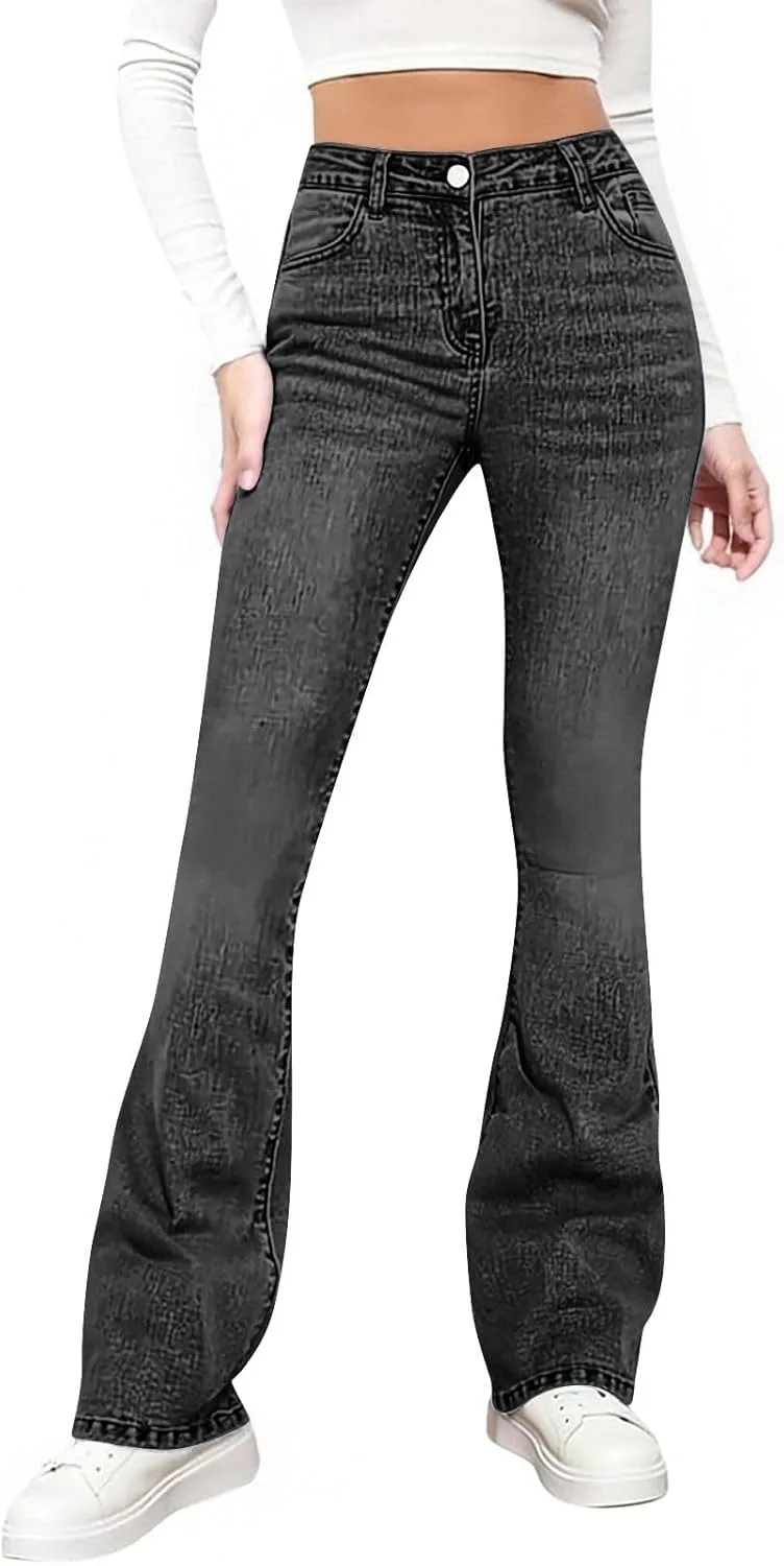 Женские джинсы-клеш High Waisted Wide Leg Bootcut Stretchy Denim с карманами Dovidovi
Женские джинсы-клеш High Waisted Wide Leg Bootcut Stretchy Denim с карманами Dovidovi