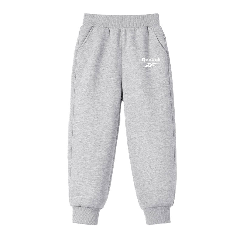 Детские спортивные штаны Reebok, серый/RE белый Logo K
Детские спортивные штаны Reebok, серый/RE белый Logo K