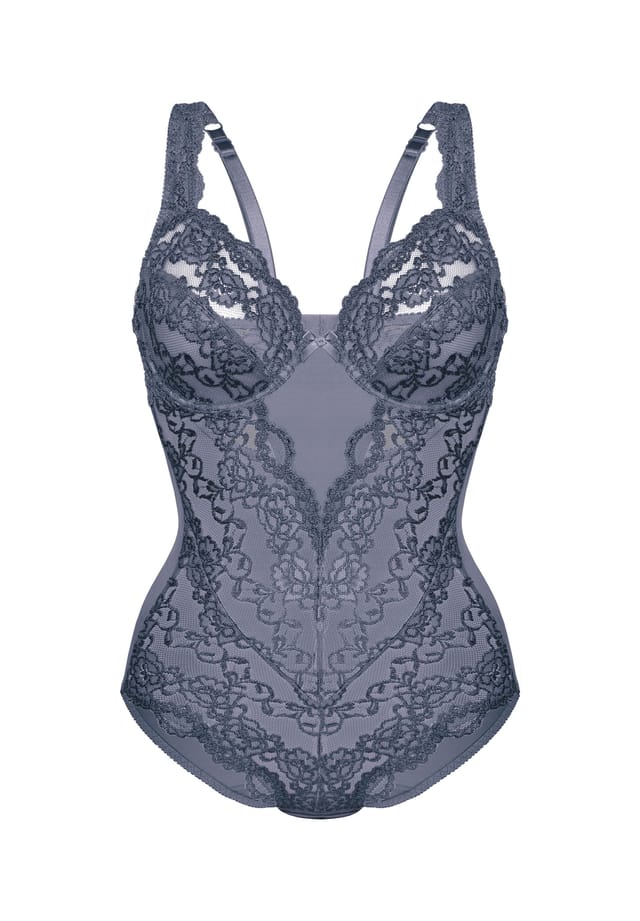 Боди классическое кружево Sassa, серый
Боди классическое кружево Sassa, серый