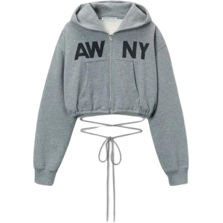 Alexander Wang Футболка с принтом деконструированная худи серый
Alexander Wang Футболка с принтом деконструированная худи серый