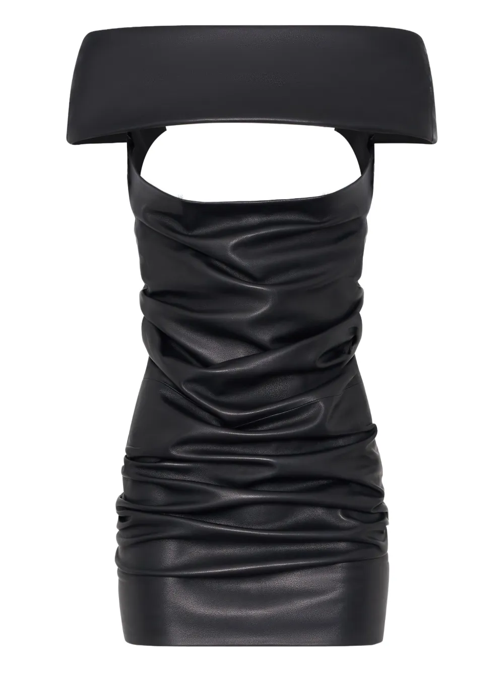 Кожаное платье мини Jean Paul Gaultier, черный
Кожаное платье мини Jean Paul Gaultier, черный