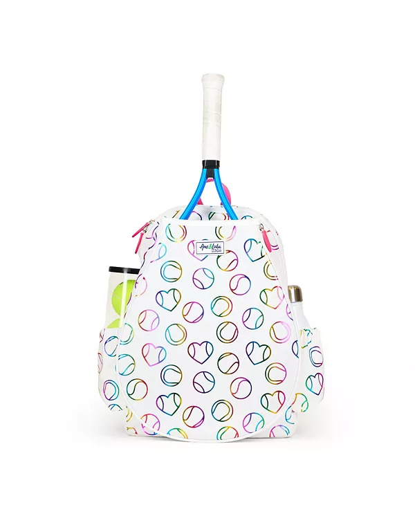 Универсальный теннисный рюкзак Little Love для малышей Ame & Lulu, белый
Универсальный теннисный рюкзак Little Love для малышей Ame & Lulu, белый