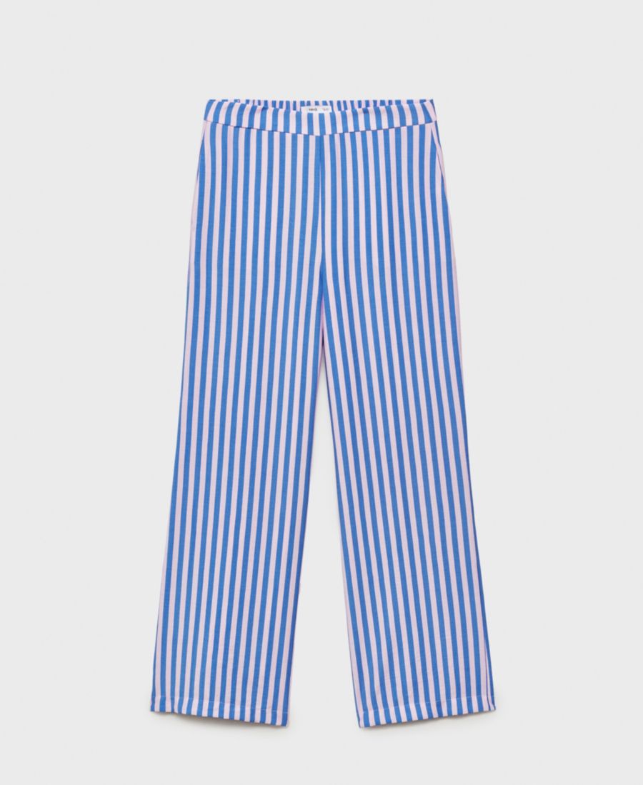 Женские прямые брюки в полоску MANGO, Blue
Женские прямые брюки в полоску MANGO, Blue