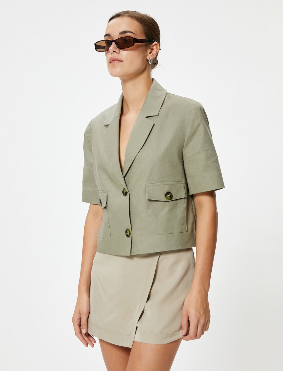 Блейзер Koton, хаки
Блейзер Koton, хаки