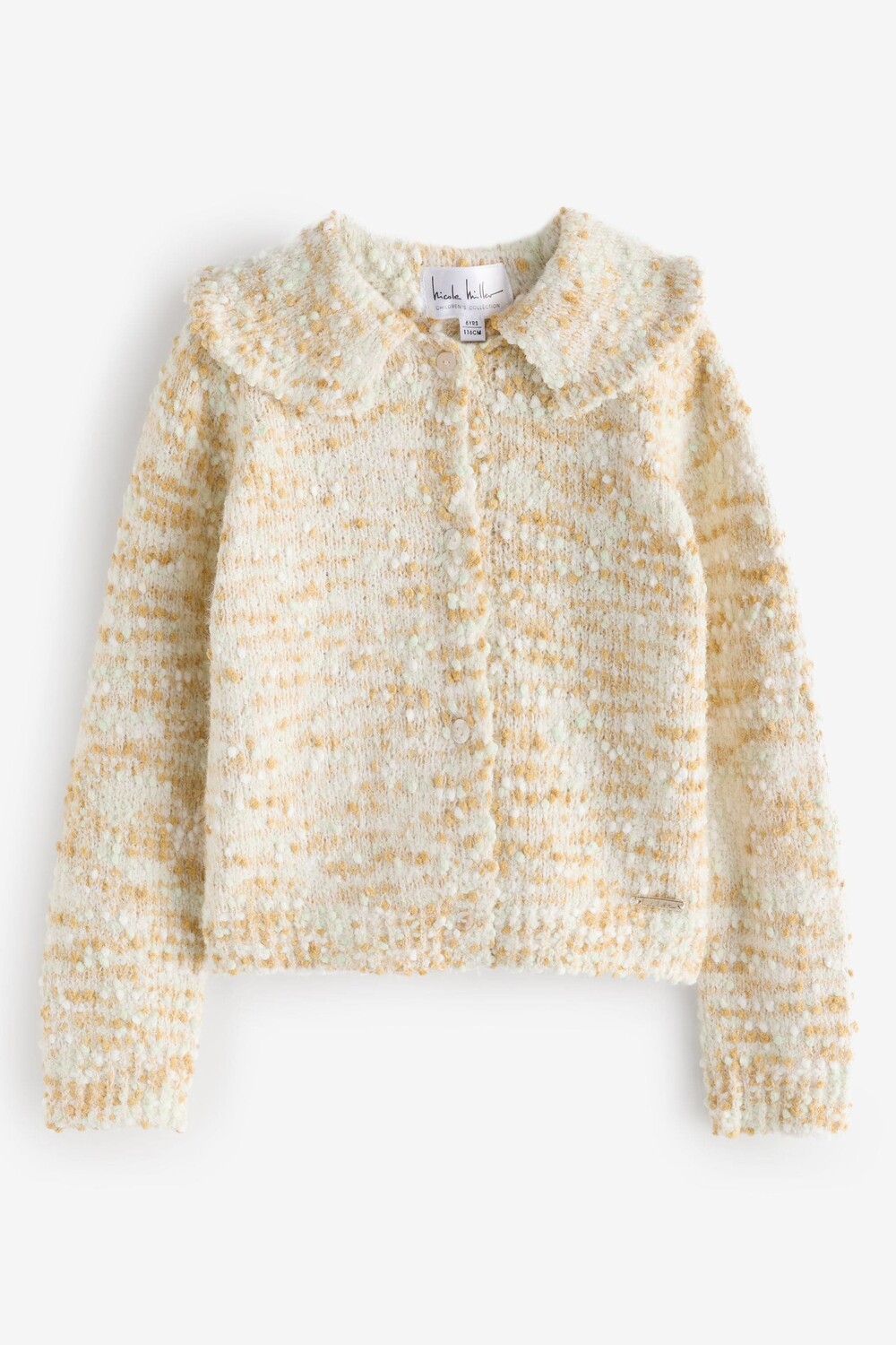 Вязаный кардиган Nicole Miller, желтый
Вязаный кардиган Nicole Miller, желтый