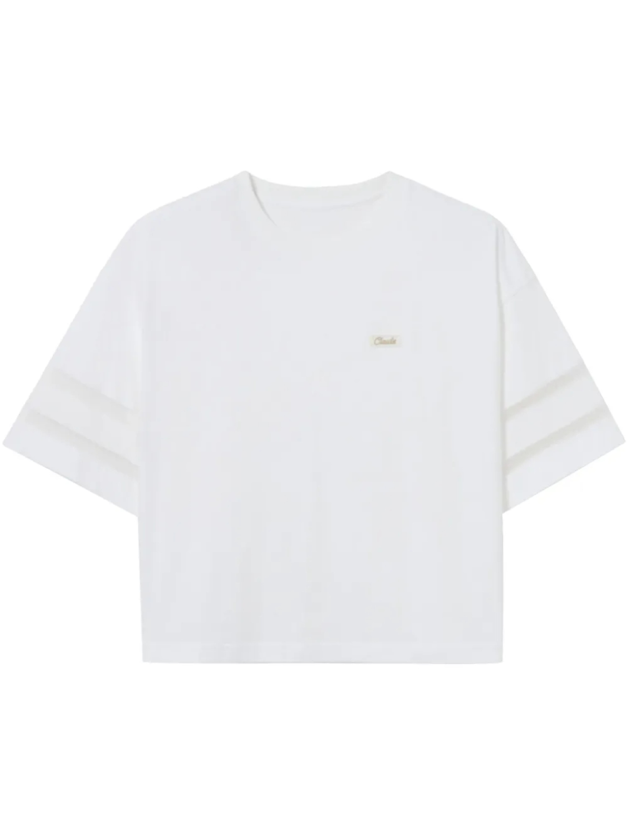 Футболка Claudie Pierlot с аппликацией логотипа, белый
Футболка Claudie Pierlot с аппликацией логотипа, белый