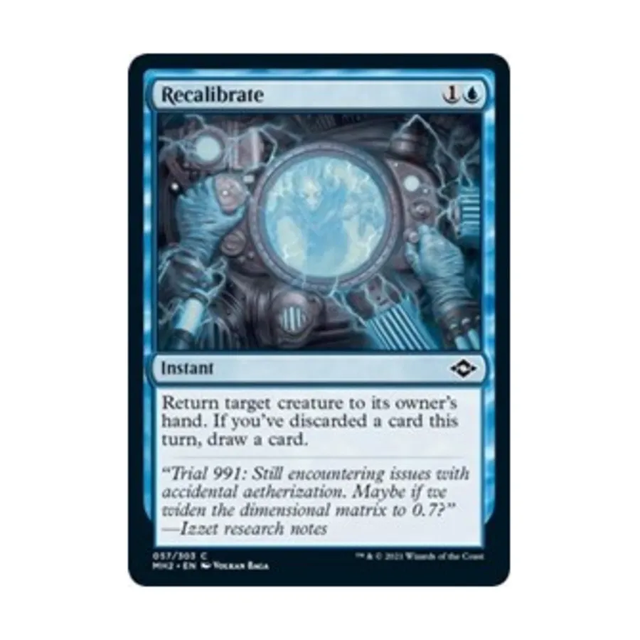 CCG Перекалибровать (С), MTG - Modern Horizons 2 
CCG Перекалибровать (С), MTG - Modern Horizons 2