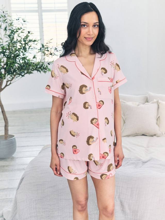 Пижамный комплект для беременных Hedgehog Hearts Chelsea Peers, Pink
Пижамный комплект для беременных Hedgehog Hearts Chelsea Peers, Pink