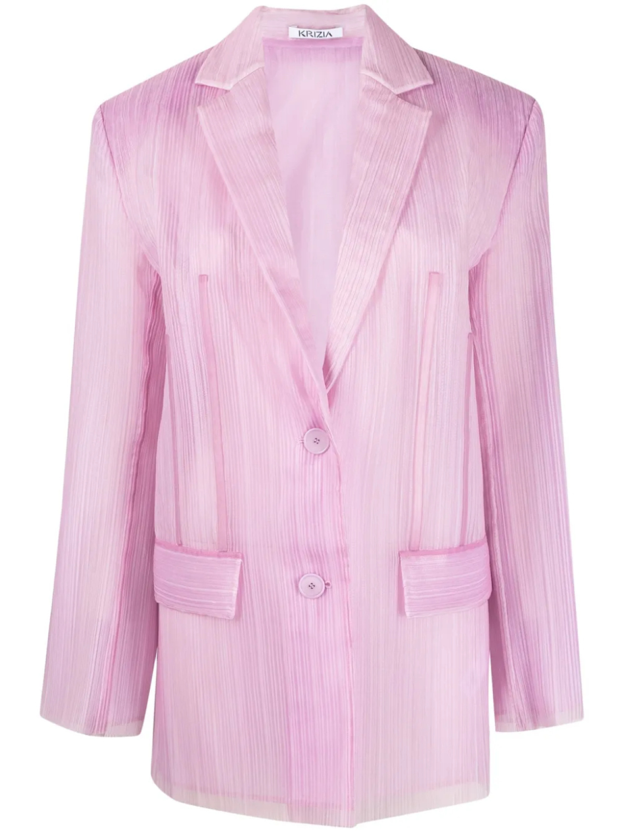 Однобортный блейзер Krizia, розовый
Однобортный блейзер Krizia, розовый