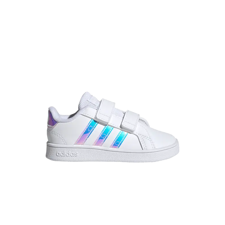 Кроссовки adidas Grand Court I 'White Iridescent', белый
Кроссовки adidas Grand Court I 'White Iridescent', белый