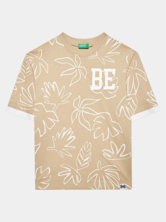 Футболка стандартного кроя United Colors Of Benetton, бежевый
Футболка стандартного кроя United Colors Of Benetton, бежевый