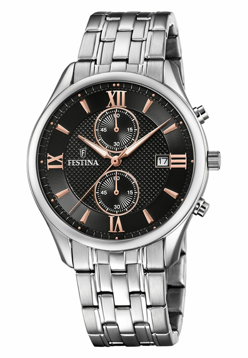 Хронограф TIMELESS Festina, цвет black
Хронограф TIMELESS Festina, цвет black