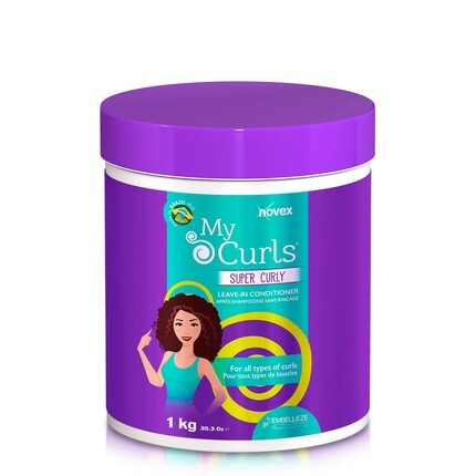 Уход за волосами My Curls Super Curly Глубоко несмываемый кондиционер 1 кг, Nutrire Novex
Уход за волосами My Curls Super Curly Глубоко несмываемый кондиционер 1 кг, Nutrire Novex