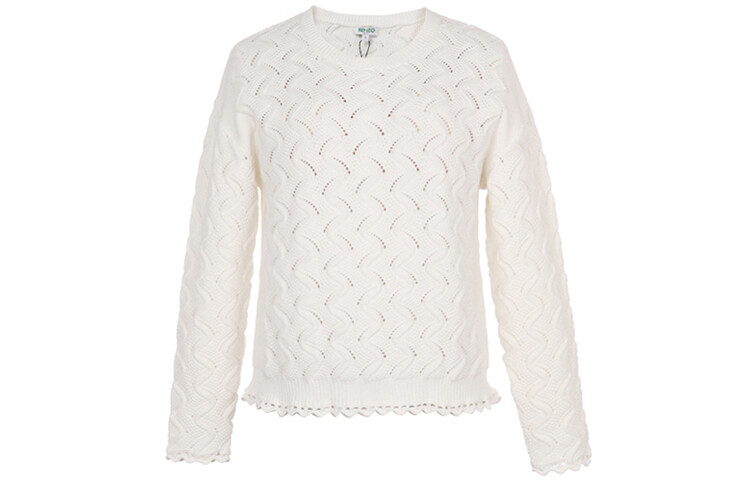 Свитер женский Kenzo, белый 
Свитер женский Kenzo, белый