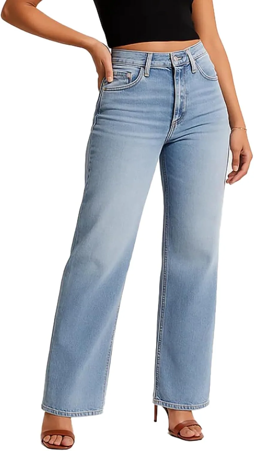 Джинсы Wide Leg для женщин, High Waisted, Stretchy
Джинсы Wide Leg для женщин, High Waisted, Stretchy
