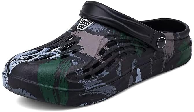 Мужские садовые сабо Ginjang, дышащие пляжные слипоны, легкие повседневные летние быстро сохнущие водные сандалии, черный
Мужские садовые сабо Ginjang, дышащие пляжные слипоны, легкие повседневные летние быстро сохнущие водные сандалии, черный