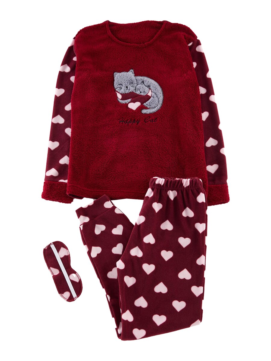Пижама Trendyol, Grenadine/Ruby red
Пижама Trendyol, Grenadine/Ruby red