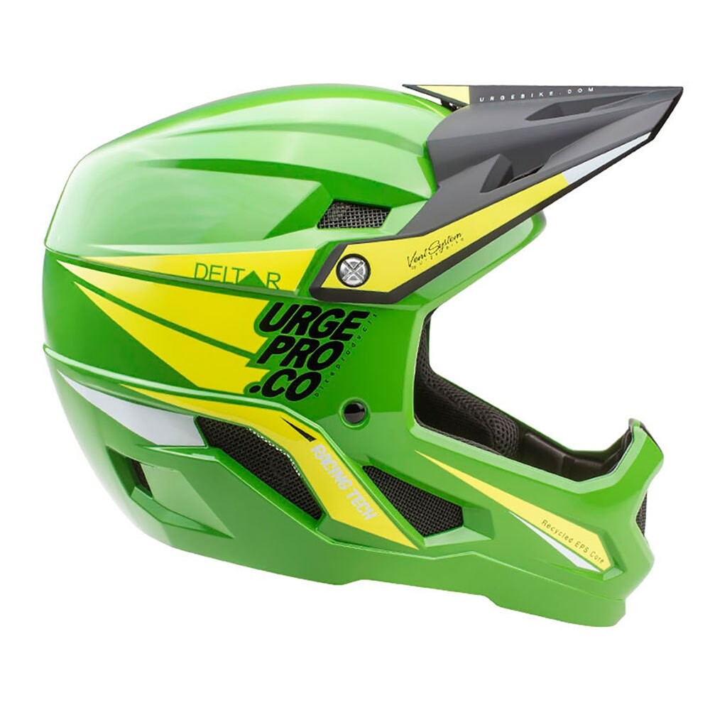 Велосипедный шлем Urge Deltar downhill, зеленый 
Велосипедный шлем Urge Deltar downhill, зеленый