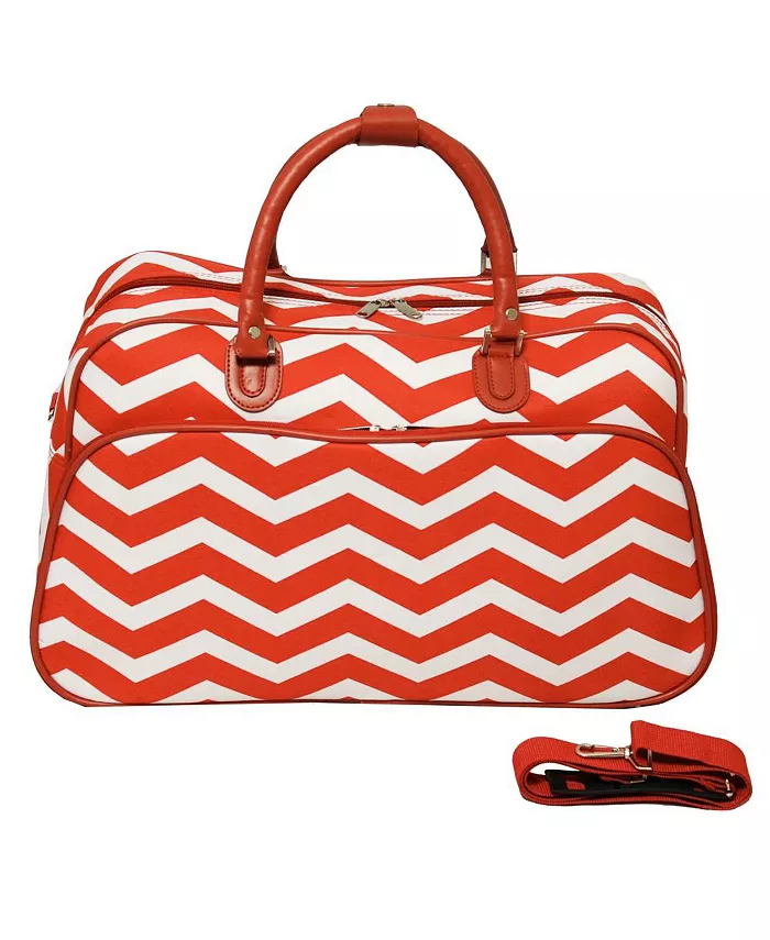 Шевронная дорожная сумка через плечо 21 дюйм World Traveler, мультиколор
Шевронная дорожная сумка через плечо 21 дюйм World Traveler, мультиколор