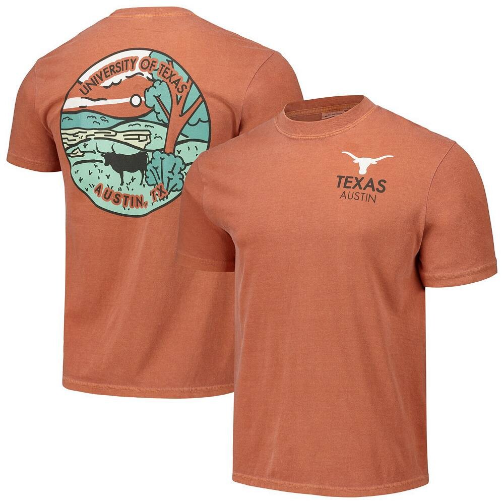 Футболка унисекс ярко-оранжевого цвета Texas Longhorns Scenic Comfort Colors Image One, цвет Tex Multi 
Футболка унисекс ярко-оранжевого цвета Texas Longhorns Scenic Comfort Colors Image One, цвет Tex Multi