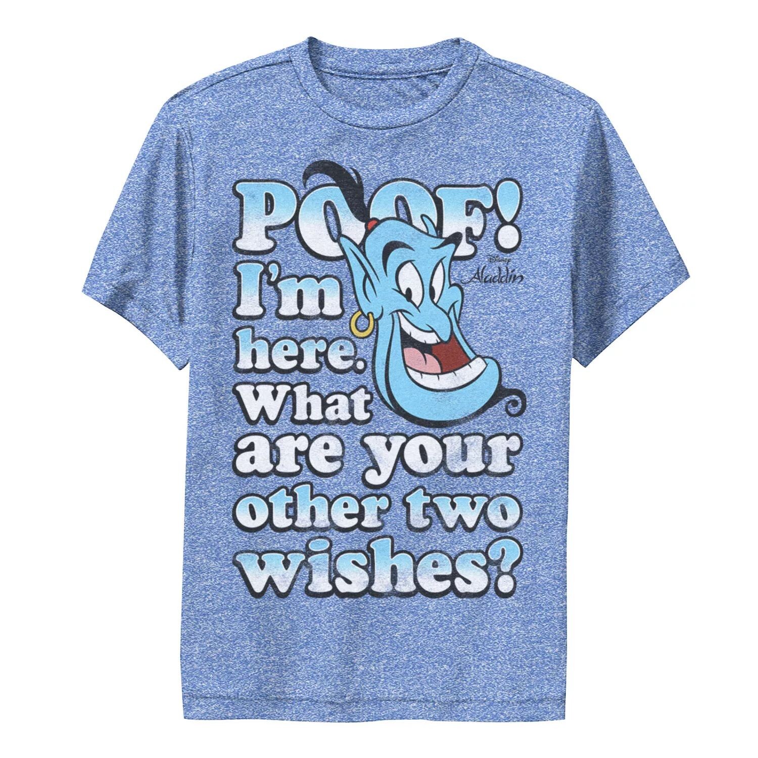 Футболка премиум-класса Disney Aladdin Genie Two More Wishes для мальчиков 8–20 лет Licensed Character
Футболка премиум-класса Disney Aladdin Genie Two More Wishes для мальчиков 8–20 лет Licensed Character
