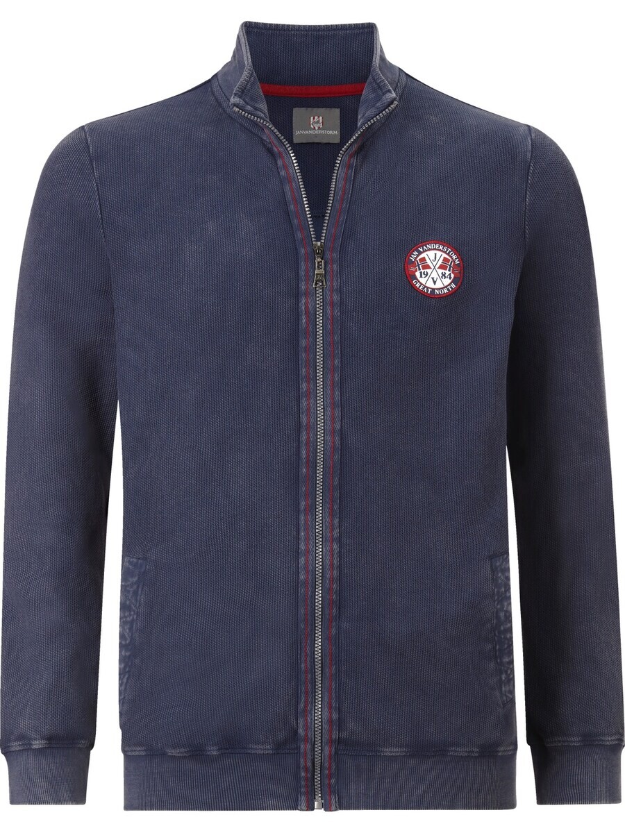 Худи на молнии Jan Vanderstorm DIETBERT, темно-синий
Худи на молнии Jan Vanderstorm DIETBERT, темно-синий