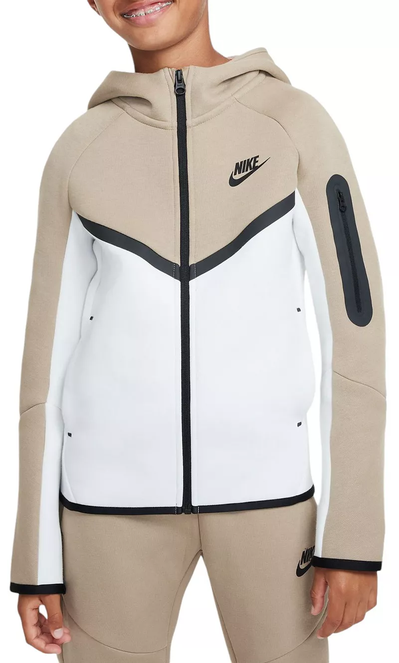 Флисовая толстовка с молнией во всю длину Nike для мальчиков, цвет Summit White/Khaki Base
Флисовая толстовка с молнией во всю длину Nike для мальчиков, цвет Summit White/Khaki Base