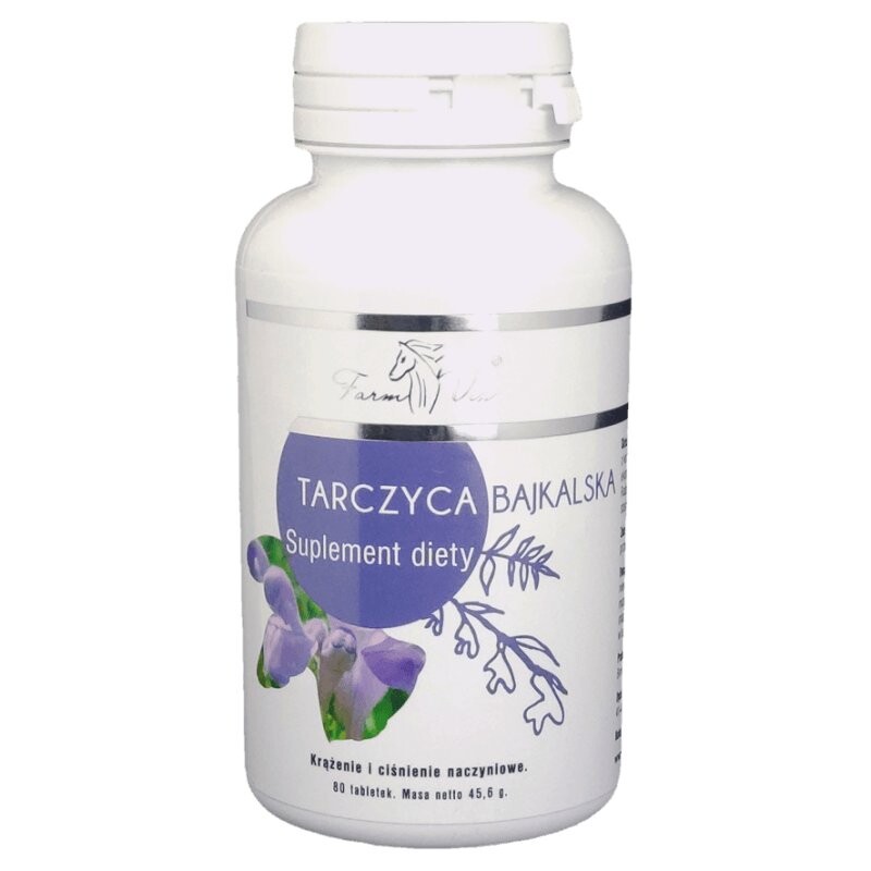 БАД ФАРМ-VIX Шлемник байкальский 80 таб Farm-Vix 
БАД ФАРМ-VIX Шлемник байкальский 80 таб Farm-Vix