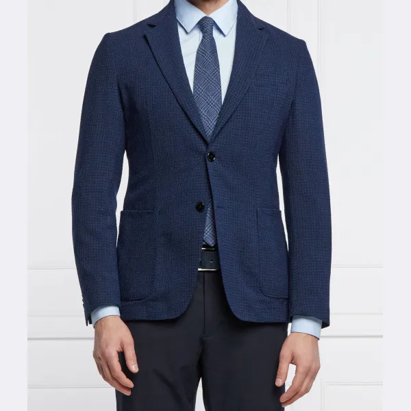 Элегантная шерстяная куртка узкого кроя Hanry Boss, синий
Элегантная шерстяная куртка узкого кроя Hanry Boss, синий