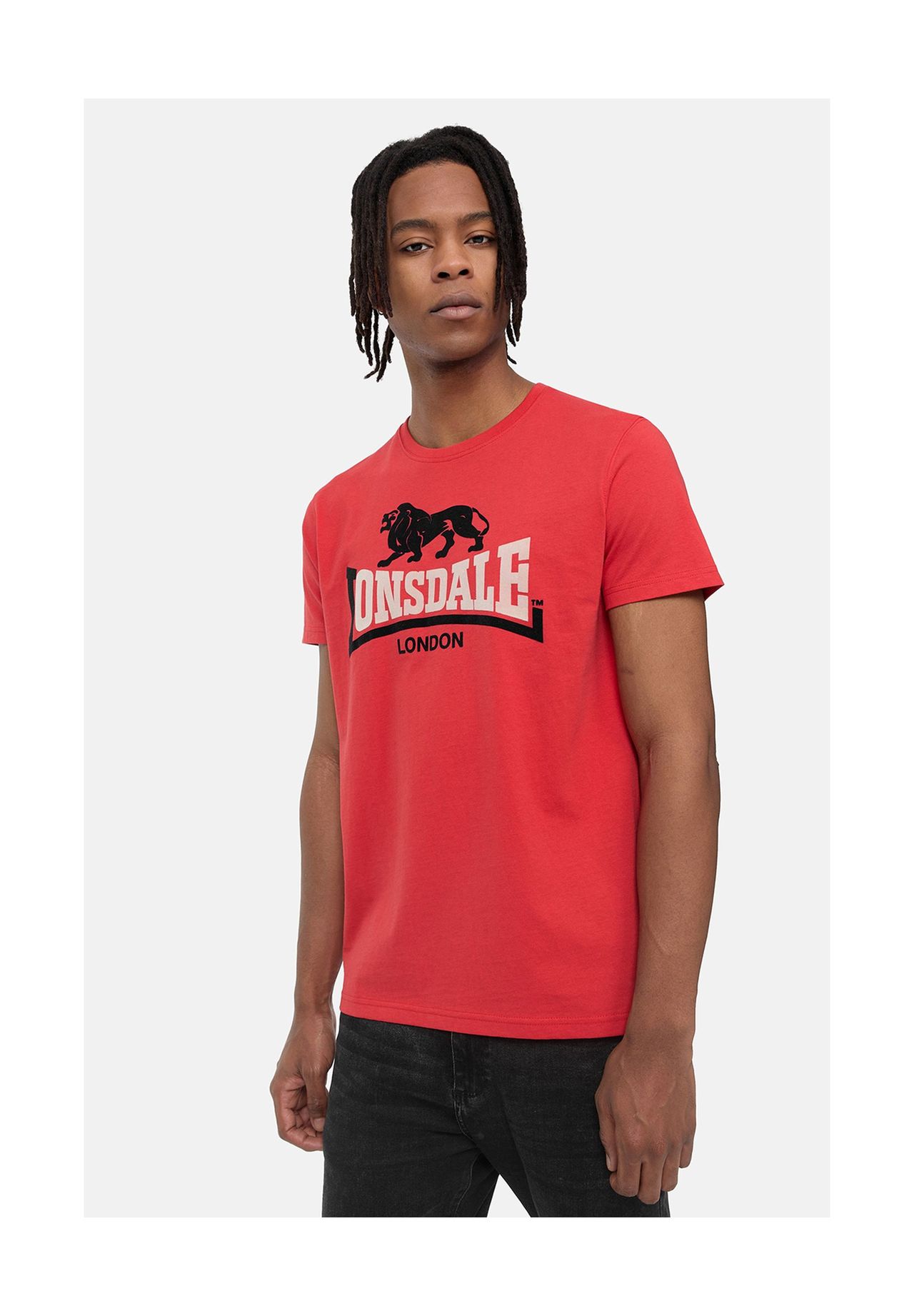 Мужская футболка обычного кроя LUBCROY LONSDALE, цвет Red/navy/sand
Мужская футболка обычного кроя LUBCROY LONSDALE, цвет Red/navy/sand