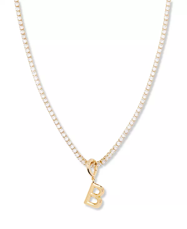 Позолоченное мини-колье-теннисная цепочка с инициалами Изабеллы Brook & York, gold-b
Позолоченное мини-колье-теннисная цепочка с инициалами Изабеллы Brook & York, gold-b