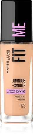 Жидкая основа для осветления и разглаживания кожи MAYBELLINE NEW YORK Fit Me!, 125 Nude Beige 30 ml
Жидкая основа для осветления и разглаживания кожи MAYBELLINE NEW YORK Fit Me!, 125 Nude Beige 30 ml
