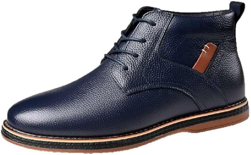 Мужские повседневные ботинки Chukka от mitvr, Кожаные ботинки с противоскользящей подошвой, Шнуровка, классические туфли, Мода, для свадьбы, бизнеса, офиса, синий
Мужские повседневные ботинки Chukka от mitvr, Кожаные ботинки с противоскользящей подошвой, Шнуровка, классические туфли, Мода, для свадьбы, бизнеса, офиса, синий