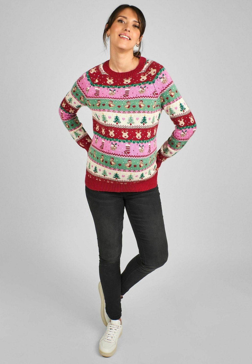 Джемпер FESTIVE FRIENDS FAIR ISLE MATERNITY REGULAR FIT JoJo Maman Bébé, розовый
Джемпер FESTIVE FRIENDS FAIR ISLE MATERNITY REGULAR FIT JoJo Maman Bébé, розовый