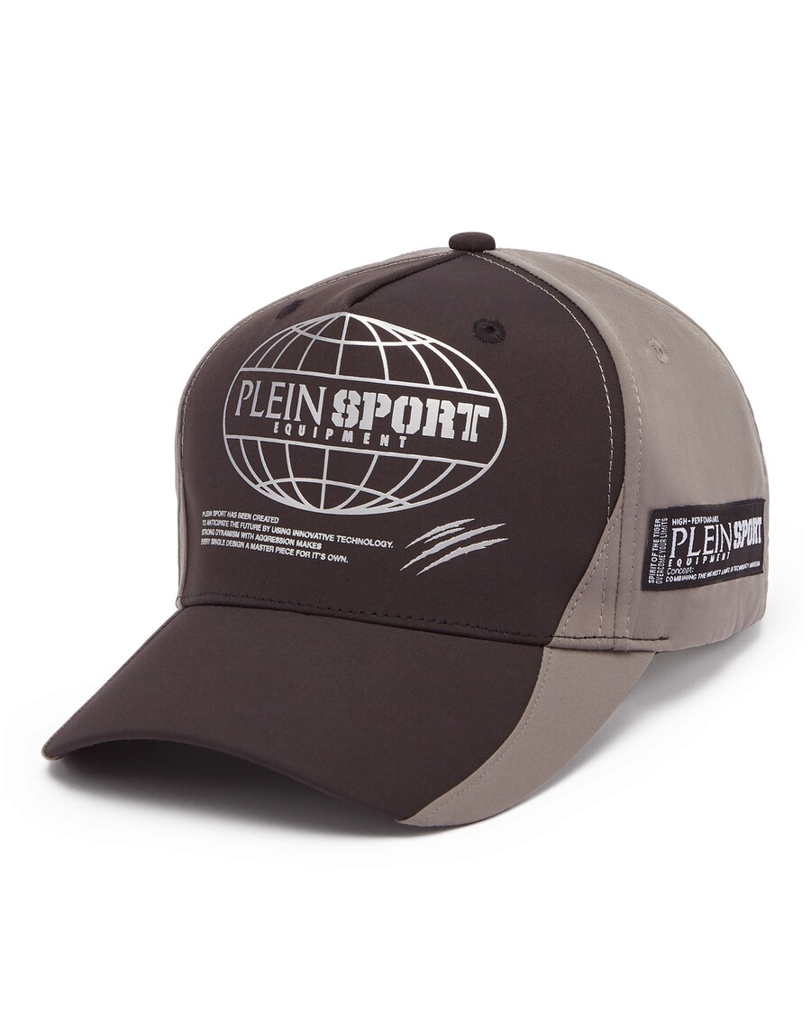 Бейсболка Plein Sport Cap Global Express Edition, черный 
Бейсболка Plein Sport Cap Global Express Edition, черный