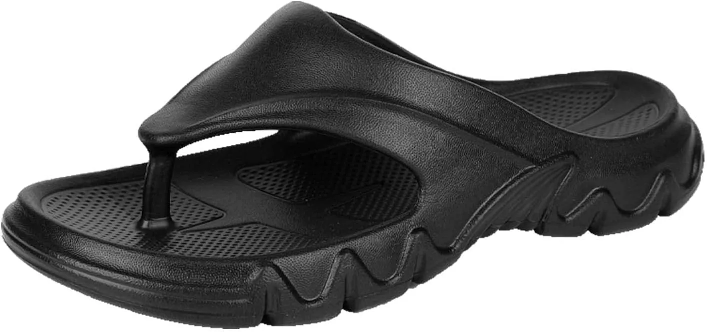 Мужские спортивные шлепанцы Eliogn из EVA с ортопедической стелькой и поддержкой свода при плантарном фасциите, легкие, для дома, улицы, лета, душа и пляжа, черный
Мужские спортивные шлепанцы Eliogn из EVA с ортопедической стелькой и поддержкой свода при плантарном фасциите, легкие, для дома, улицы, лета, душа и пляжа, черный