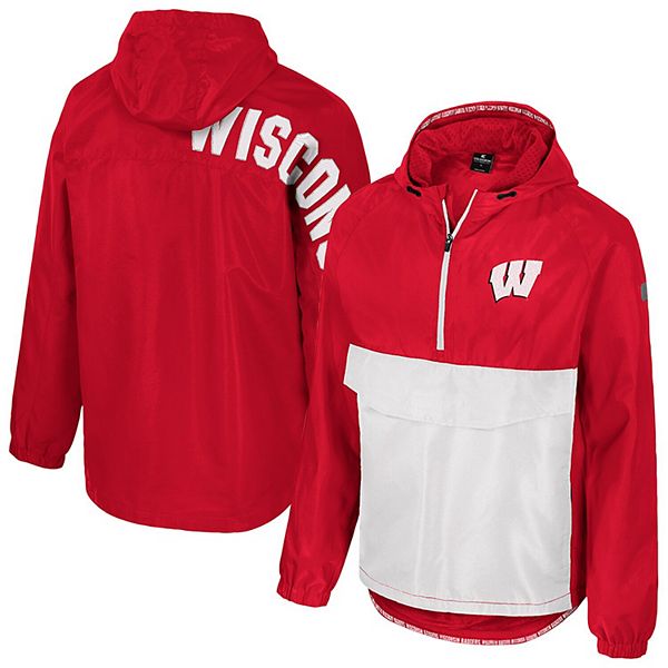 Мужская красная куртка-анорак wisconsin badgers reloaded с полумолнией Colosseum
Мужская красная куртка-анорак wisconsin badgers reloaded с полумолнией Colosseum