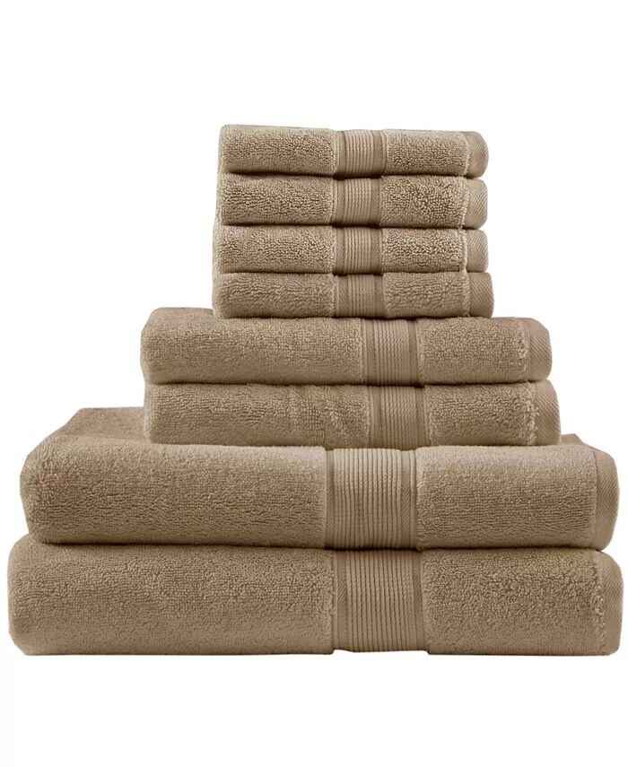 Твердый хлопок 800GSM, 8 шт. Набор банных полотенец Madison Park Signature, бежевый
Твердый хлопок 800GSM, 8 шт. Набор банных полотенец Madison Park Signature, бежевый