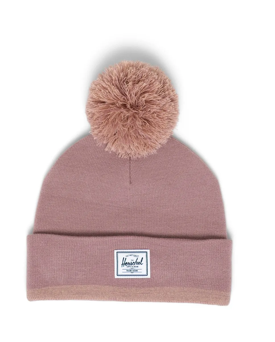 Вязаный розовый унисекс-берет с помпоном Herschel
Вязаный розовый унисекс-берет с помпоном Herschel