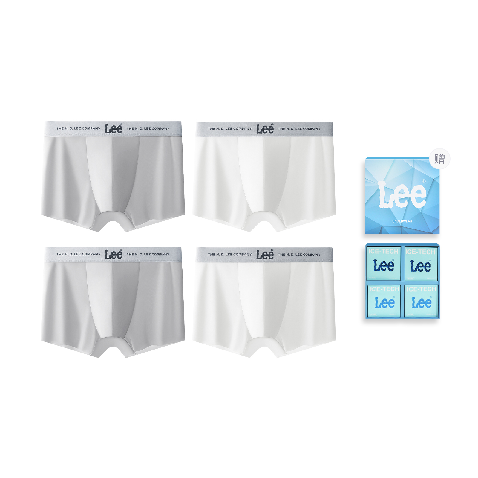 Lee Летнее белье SS23 Ice Series подарочный набор для мужчин 4 шт
Lee Летнее белье SS23 Ice Series подарочный набор для мужчин 4 шт