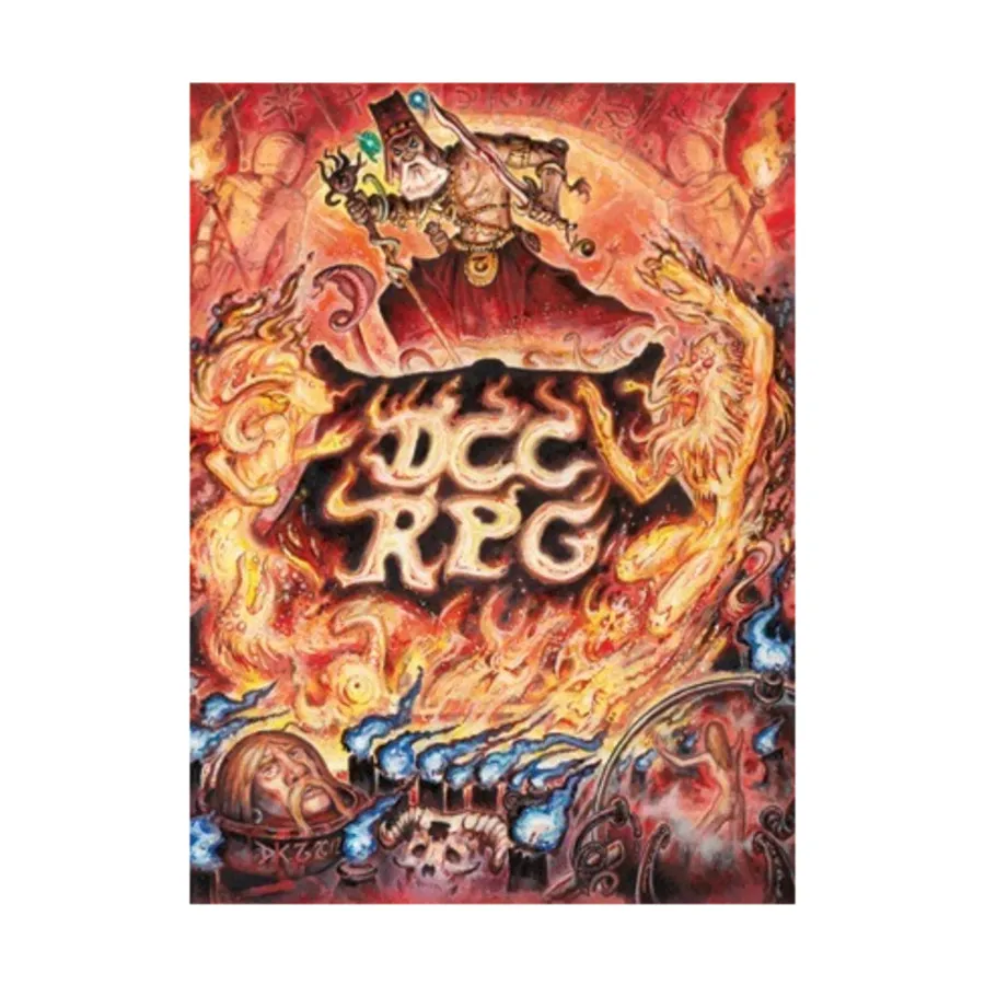 DCC RPG - Core Rulebook (Limited Edition, Wizard Cover), Dungeon Crawl Classics Role Playing Games (Goodman Games), твердый переплет
DCC RPG - Core Rulebook (Limited Edition, Wizard Cover), Dungeon Crawl Classics Role Playing Games (Goodman Games), твердый переплет