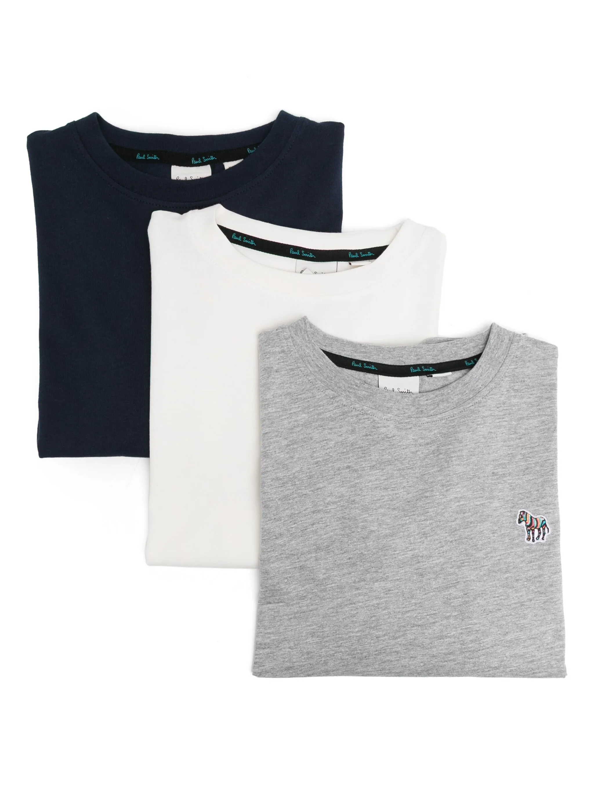 Комплект из трех футболок с нашивкой-логотипом Paul Smith Junior, синий
Комплект из трех футболок с нашивкой-логотипом Paul Smith Junior, синий