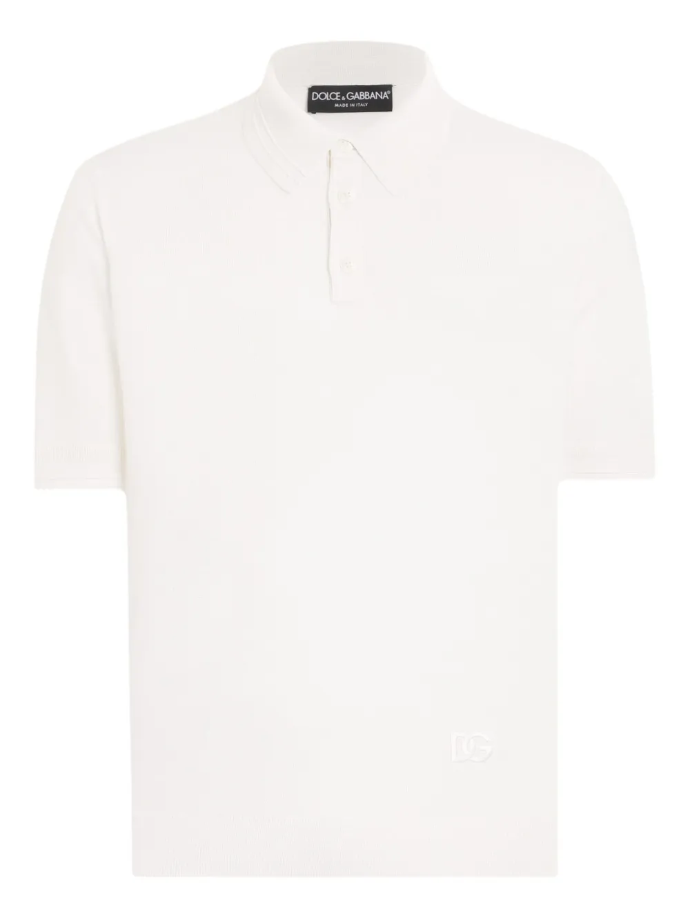 Рубашка-поло с вышитым логотипом DOLCE & GABBANA, белый
Рубашка-поло с вышитым логотипом DOLCE & GABBANA, белый