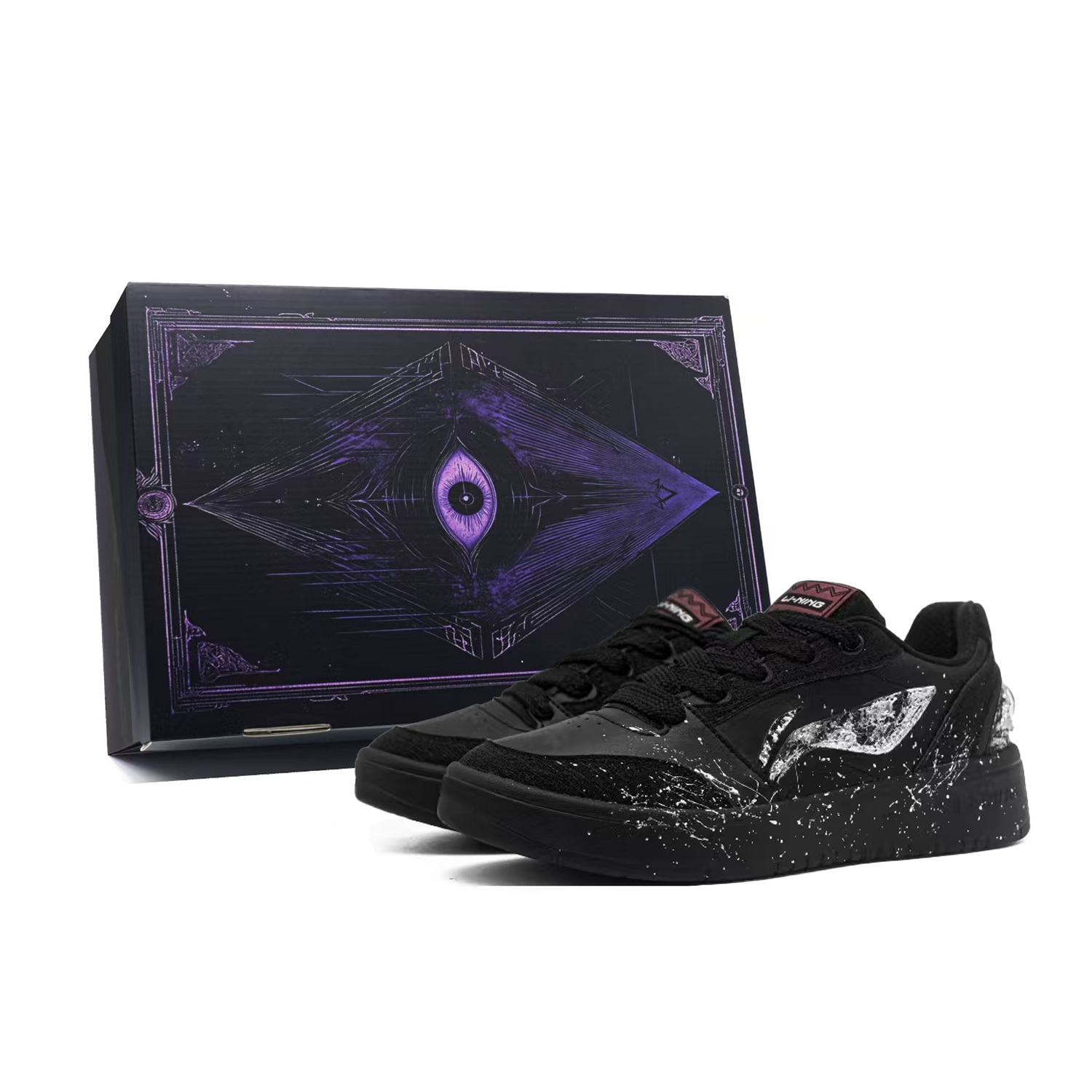 Yuanbao V3 устойчивые к истиранию амортизирующие низкие кроссовки для скейтбординга мужские LINING, черный
Yuanbao V3 устойчивые к истиранию амортизирующие низкие кроссовки для скейтбординга мужские LINING, черный