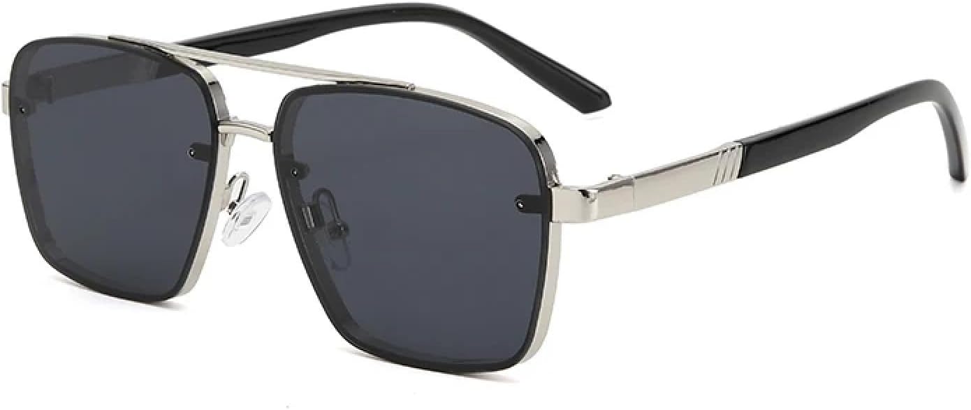 Солнцезащитные очки с защитой UV400 | Двойная перемычка, металлическая оправа, градиентные линзы | Для женщин и мужчин, для занятий спортом на открытом воздухе и вождения DSVIGF, Bls3621-c8
Солнцезащитные очки с защитой UV400 | Двойная перемычка, металлическая оправа, градиентные линзы | Для женщин и мужчин, для занятий спортом на открытом воздухе и вождения DSVIGF, Bls3621-c8