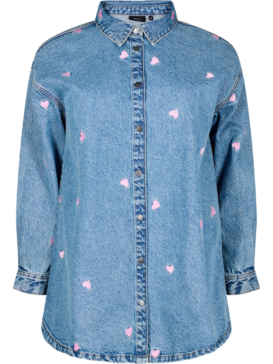 Блуза Zizzi FLOWER, светло-голубой
Блуза Zizzi FLOWER, светло-голубой