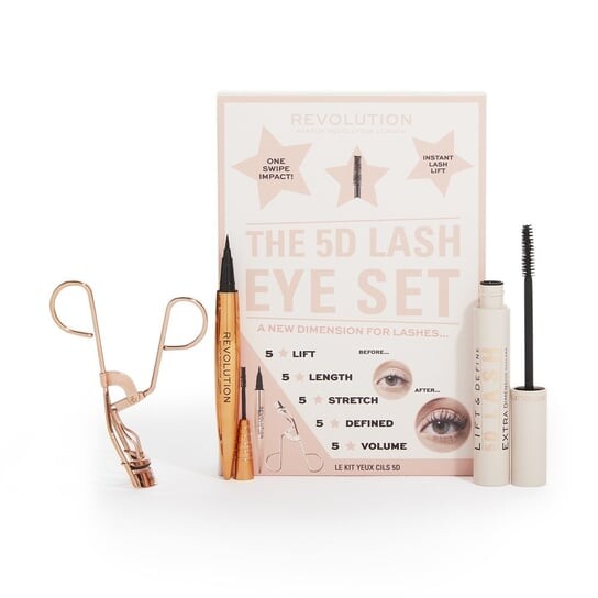 Подарочный набор для макияжа, 3 шт. Makeup Revolution, The 5D Lash Eye Lift & Define 5D Lash
Подарочный набор для макияжа, 3 шт. Makeup Revolution, The 5D Lash Eye Lift & Define 5D Lash